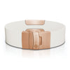 Wrist ID Elite Silicone Clasp 19mm Rose Gold ID  - ROAD iD