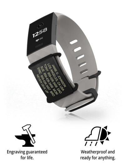 Sidekick Medical ID for Fitbit + Garmin ID  - ROAD iD