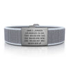 Wrist ID Sport Nylon Loop 19mm Slate ID  - ROAD iD