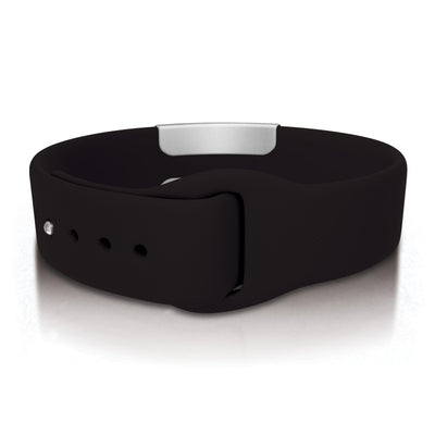 Wrist ID Sport Pin-Tuck 19mm Slate ID  - ROAD iD