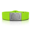 Wrist ID Sport Pin-Tuck 19mm Slate ID  - ROAD iD