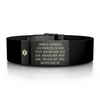Wrist ID Silicone Clasp Medical ID 19mm - ROAD iD