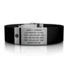 Medical ID Silicone Clasp 19mm Slate ID  - ROAD iD