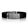 Wrist ID Silicone Clasp Medical ID 13mm - ROAD iD