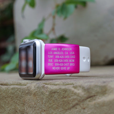 Pink Apple Watch ID ID  - ROAD iD