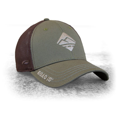 Trucker Hat Apparel Moss Bark - ROAD iD