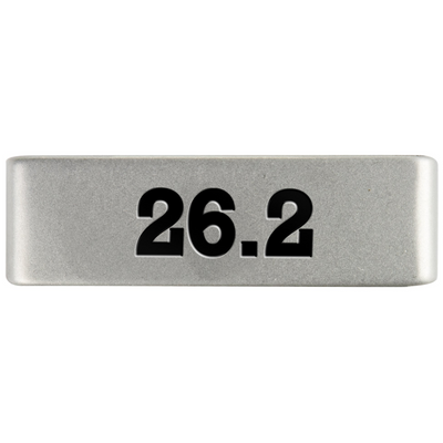 Badge Slate 19mm Badge 26.2 - ROAD iD
