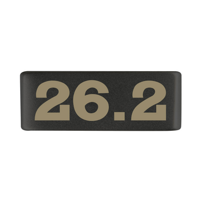 Badge Graphite 13mm Badge 26.2 - ROAD iD