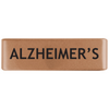 Badge Rose Gold 19mm Badge Alzheimers - ROAD iD
