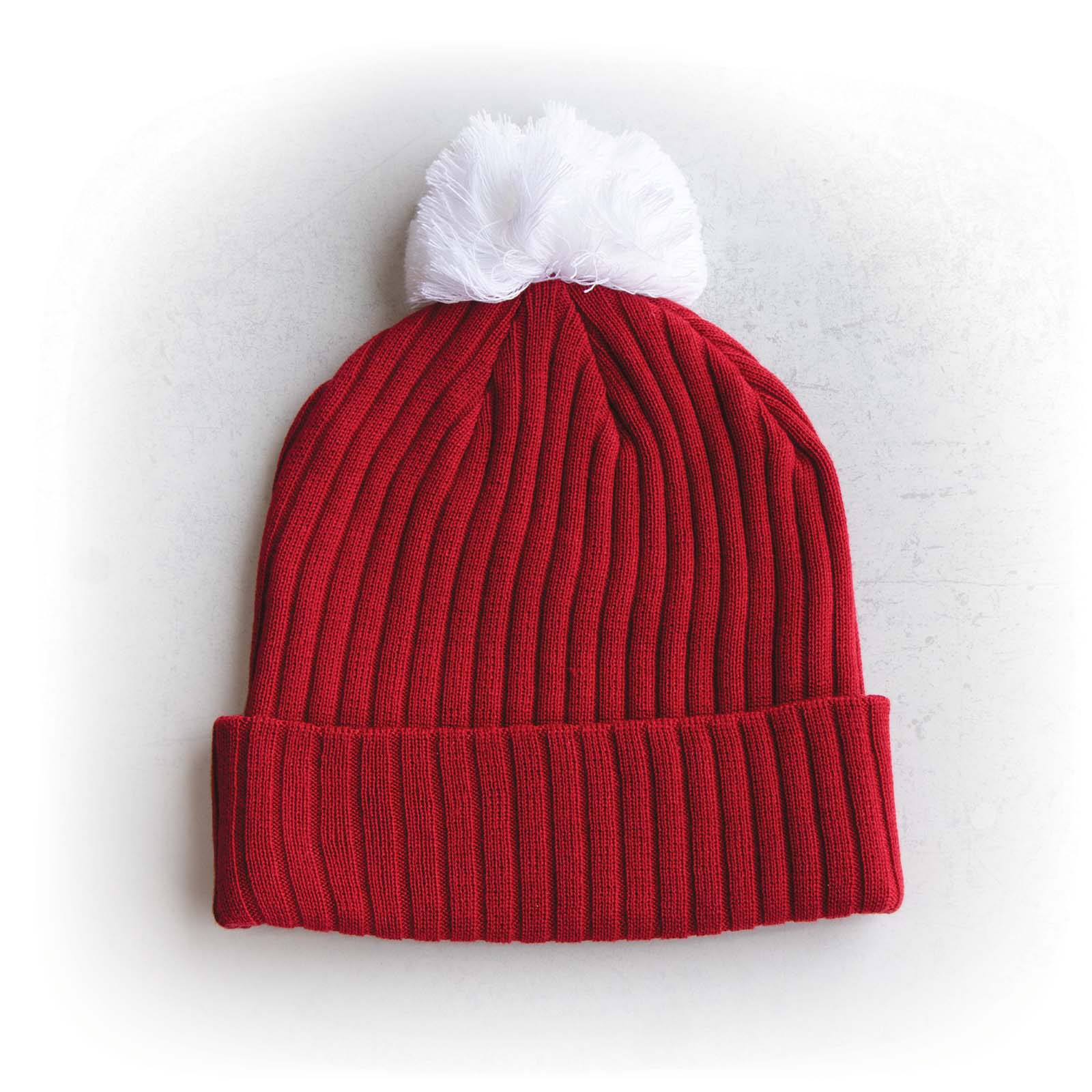 Knit Hat Apparel red ROAD iD