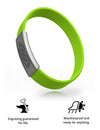 Wrist ID Stretch 13mm Rugged ID Lime - ROAD iD