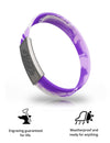 Wrist ID Stretch 13mm Rugged ID Amethyst - ROAD iD