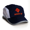 Hi Vis Race Hat Apparel Dark Blue Orange - ROAD iD