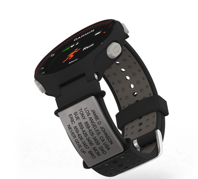 Sidekick Medical ID for Fitbit + Garmin ID Slate - ROAD iD