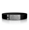 Medical ID Stretch 13mm Rugged ID Black-slate - ROAD iD