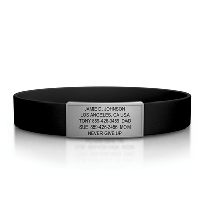 Wrist ID Stretch 13mm Rugged ID  - ROAD iD