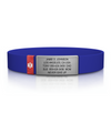 Medical ID Stretch 13mm Rugged ID Blue-Ember - ROAD iD