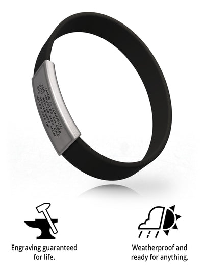 Stretch for Kids ID Black - ROAD iD