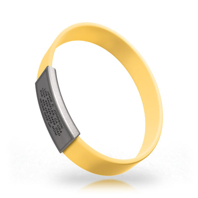 Wrist ID Stretch 13mm Rugged ID Gold Rush - ROAD iD