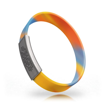 Wrist ID Stretch 13mm Rugged ID Waverly Place - ROAD iD