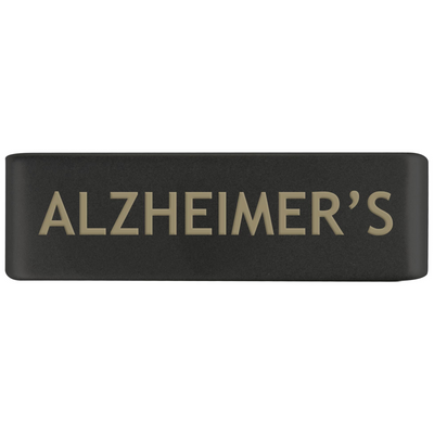 Badge Graphite 19mm Badge Alzheimer's - ROAD iD