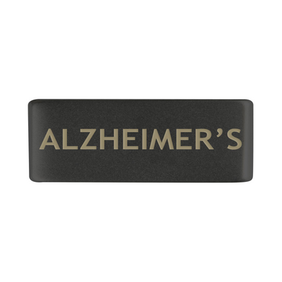 Badge Graphite 13mm Badge Alzheimer's - ROAD iD