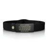 Medical ID Sport Pin-Tuck 13mm Graphite ID  - ROAD iD