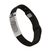 Medical ID Sport Pin-Tuck 13mm Slate ID Black-Slate - ROAD iD
