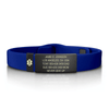 Medical ID Sport Pin-Tuck 13mm Graphite ID  - ROAD iD