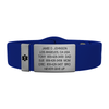 Medical ID Sport Pin-Tuck 19mm Slate ID  - ROAD iD