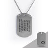 Medical Dog Tag ID ID  - ROAD iD