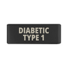 Diabetic Type 1 Badge Badge 13mm - ROAD iD