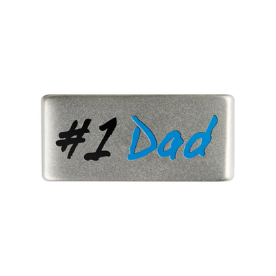 Clearance Badge Slate 13mm Clearance Badge #1 Dad - ROAD iD