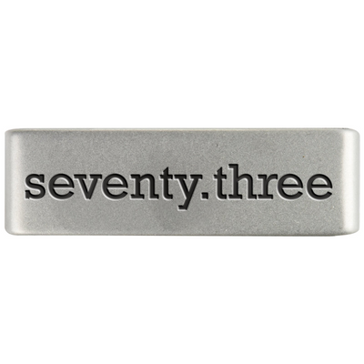 Clearance Badge Slate 19mm Badge Seventy.Three - ROAD iD